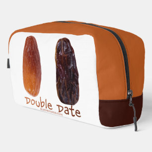 SlipperyJoe's Two Dates Double Date funny shrivele Dopp Kit