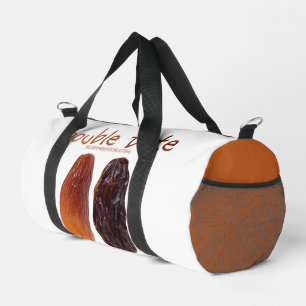 SlipperyJoe's two dates shrivelled wrinkled prunes Duffle Bag