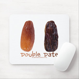SlipperyJoe's two dates shrivelled wrinkled prunes Mouse Pad