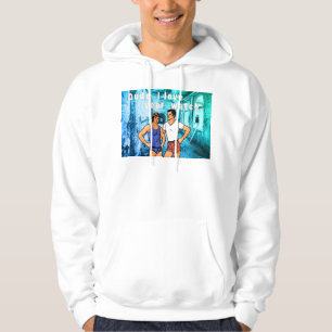 SlipperyJoe's underwear two men cartoon abandoned  Hoodie