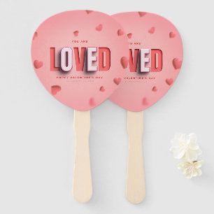 SlipperyJoe's Valentine's Day gifts romantic tone Hand Fan