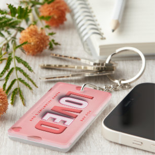 SlipperyJoe's Valentine's Day gifts romantic tone  Keychain