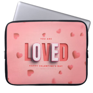 SlipperyJoe's Valentine's Day gifts romantic tone Laptop Sleeve