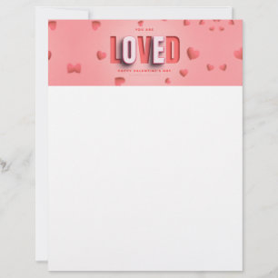 SlipperyJoe's Valentine's Day gifts romantic tone Letterhead