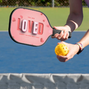 SlipperyJoe's Valentine's Day gifts romantic tone Pickleball Paddle