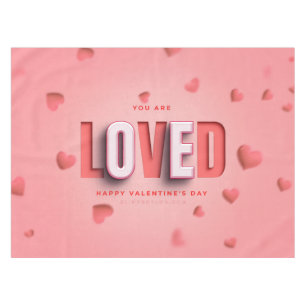 SlipperyJoe's Valentine's Day gifts romantic tone Tablecloth