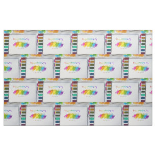 SlipperyJoe's Valentine's Day sentiment LGBTQ+ gay Fabric