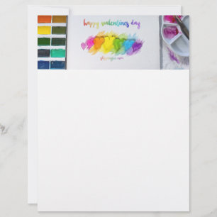 SlipperyJoe's Valentine's Day sentiment LGBTQ+ gay Letterhead