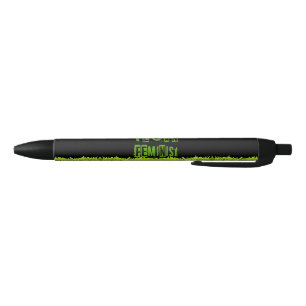 SlipperyJoe's vegan feminist attention-grabbing br Black Ink Pen