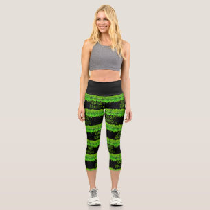 SlipperyJoe's vegan feminist attention-grabbing br Capri Leggings