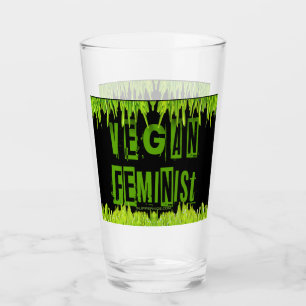 SlipperyJoe's vegan feminist attention-grabbing br Glass