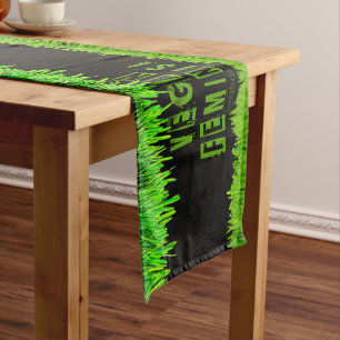 SlipperyJoe's vegan feminist attention-grabbing br Short Table Runner