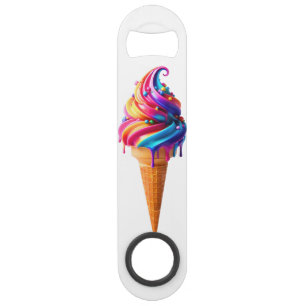 SlipperyJoe's vibrant ice cream cone food classic  Bar Key