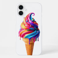 SlipperyJoe's vibrant ice cream cone food classic 