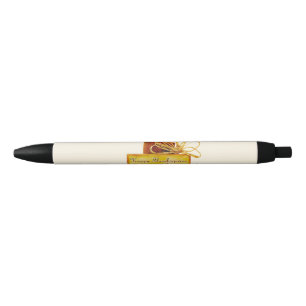 SlipperyJoe's warm festive Thanksgiving vibe rusti Black Ink Pen