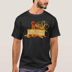 SlipperyJoe's warm festive Thanksgiving vibe rusti T-Shirt
