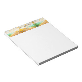 SlipperyJoe's warm idyllic beach scene campy skinn Notepad