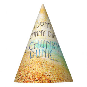 SlipperyJoe's warm idyllic beach scene campy skinn Party Hat