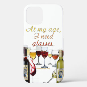 SlipperyJoe's wine drinkware cheeky pun red white  iPhone 12 Pro Case