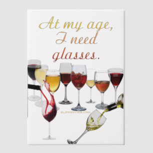 SlipperyJoe's wine drinkware cheeky pun red white  Vellum Invitations