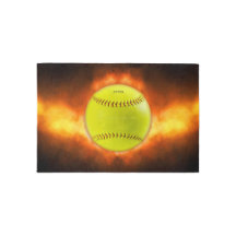SlipperyJoe's yellow softball fireball flames rasp