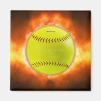 SlipperyJoe's yellow softball fireball flames rasp