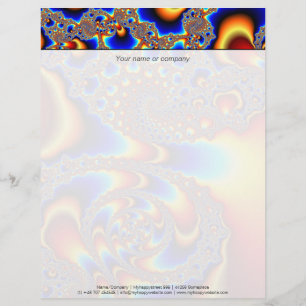 Slipping Through - Fractal Art Letterhead