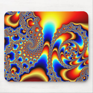 Slipping Through - Fractal Art Mouse Pad