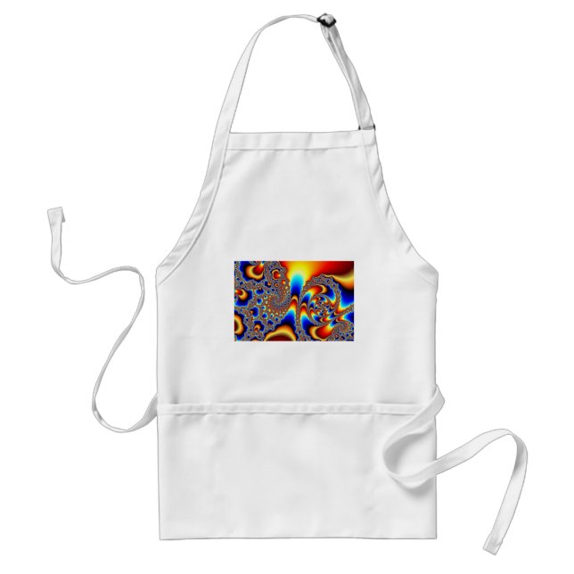 Slipping Through - Fractal Art Standard Apron (Front)