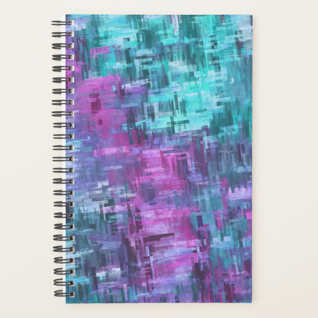 slipstream digihatch - teal and purple : planner (Front)