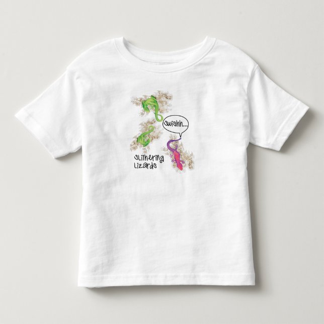 Slithering Lizards Toddler Tee (Front)