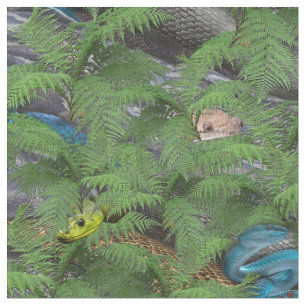 Slithery, sneaky Snakes Fabric