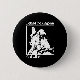 Sliver Mask King Baldwin Iv Meme The Leper King Wa 2 Inch Round Button