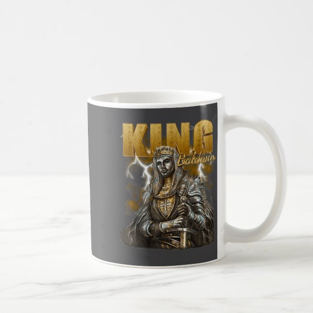 Sliver Mask King Baldwin Iv Meme The Leper King Wa Coffee Mug (Right)