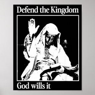 Sliver Mask King Baldwin Iv Meme The Leper King Wa Poster