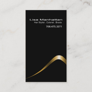 Sliver Sophisticated Business Card template