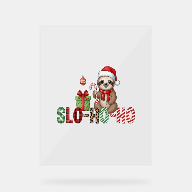 Slo Ho Ho Xmas Sloth (Recto)