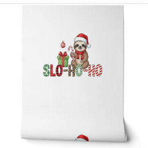 Slo Ho Ho Xmas Sloth 2 Wallpaper