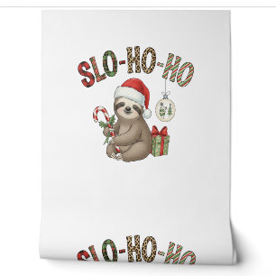 Slo Ho Ho Xmas Sloth Wallpaper