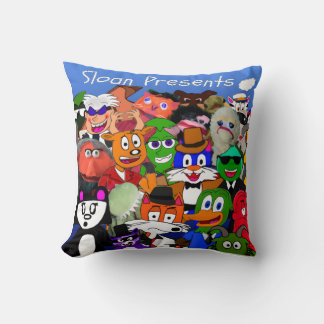 Sloan Presents Throw Pillow