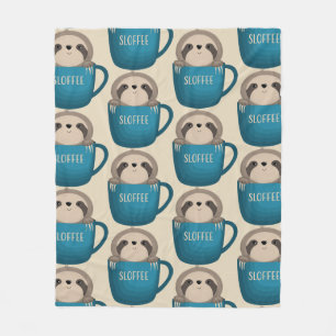 Sloffee! Fleece Blanket