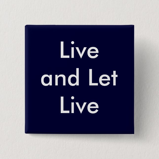 Slogan, AA, Alanon 2 Inch Square Button (Front)