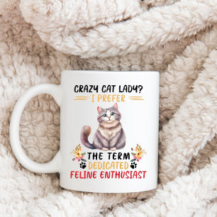 Slogan Cat mug