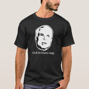 Slogan de T-shirt de John McCain/personnalisable