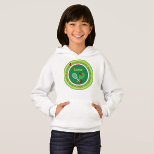 slogan de tennis cool avec nom personnalisé