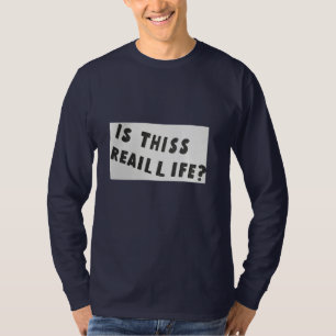 Slogan imprimé T-shirt pour hommes