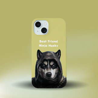 Slogan personnalisé coque iphone | Ninja Husky