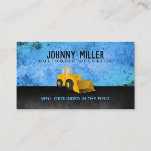 Slogans Bulldozer Carte de visite