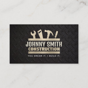Slogans de construction Cartes de visite