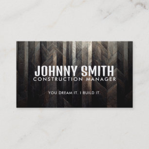 Slogans de construction Cartes de visite